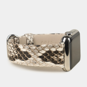 Ремешок для Apple Watch 44/45/46 mm из кожи питона, цвета Natur