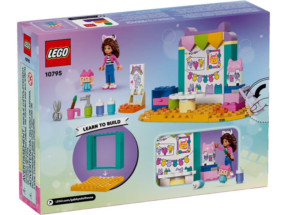 Конструктор LEGO Gabby's Dollhouse 10795 Детский набор для творчества
