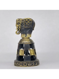 Бронзовая статуэтка колокольчик