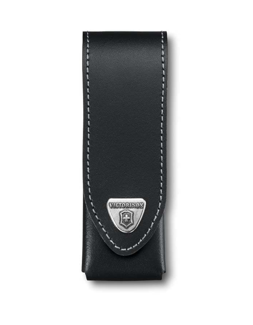 Чехол на ремень VICTORINOX для ножей 111 мм толщиной до 6 уровней, кожаный, чёрный (4.0524.3)