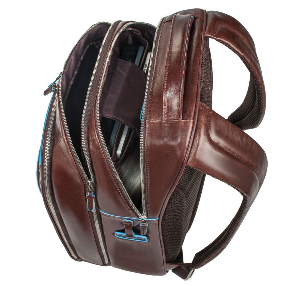 Рюкзак Piquadro Blue Square коричневый телячья кожа (CA1813B2/MO)