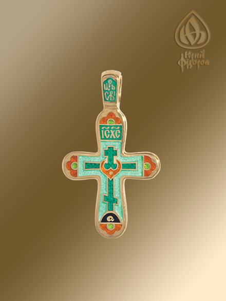 Крест «ГОЛГОФСКИЙ КРЕСТ С ЦАТОЙ. КРИПТОГРАММА ВВВВ»