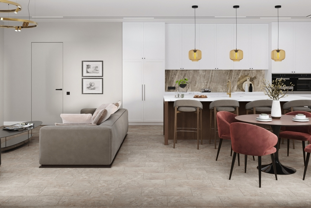 Кварц-винил SPC Damy Floor Ascent SPC 0,75мм 5,2 мм ЭЙГЕР 1.488 м2