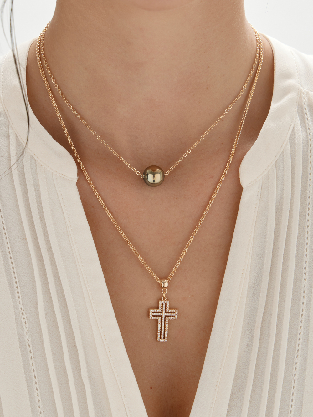 91003853 Колье Selena Pearls