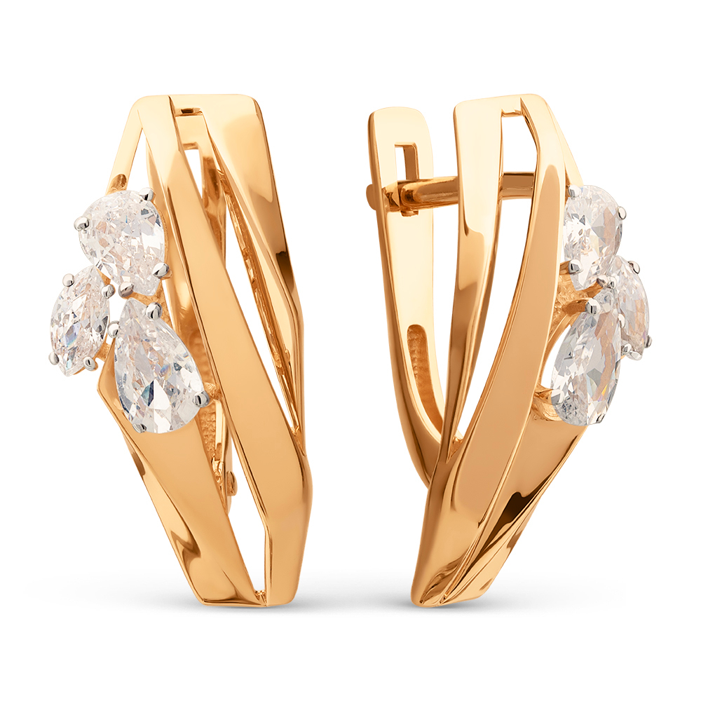 Серьги из золота 585 пробы