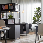 Шкаф с раздвижными дверями - IKEA TROTTEN/ТРОТТЕН ИКЕА, 180х80 см, черный