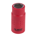 KING TONY (3335VE12M) Головка торцевая диэлектрическая шестигранная 3/8", 12 мм