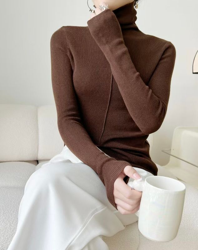 Водолазка из кашемира со швом