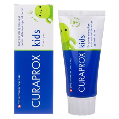 зубная паста kids мята Curaprox 60ml
