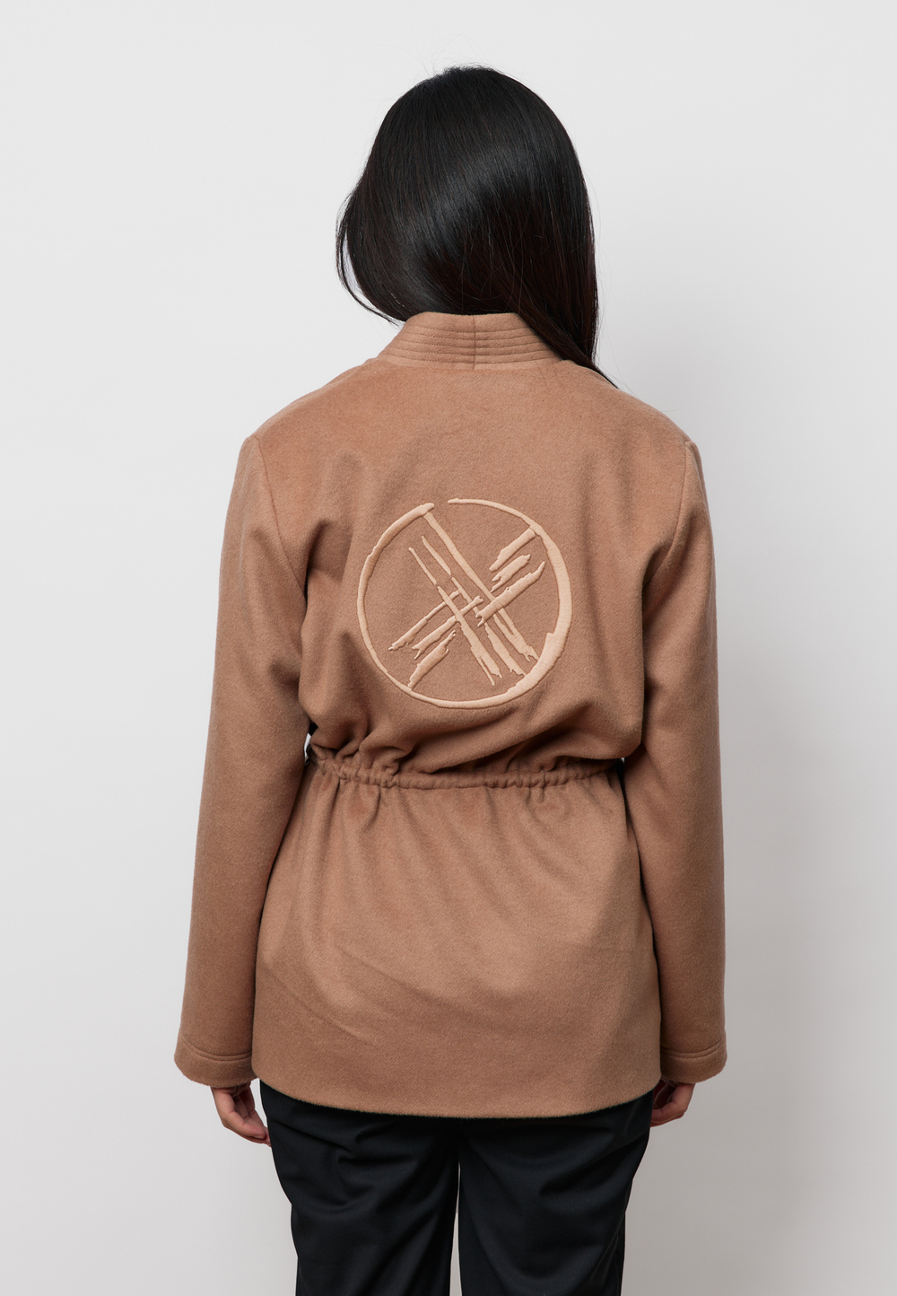 Шапан шерстяной на кулиске MURA SYZYGY CAMEL