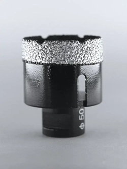 Коронка алмазная по керамограниту для УШМ (болгарка) 50 мм