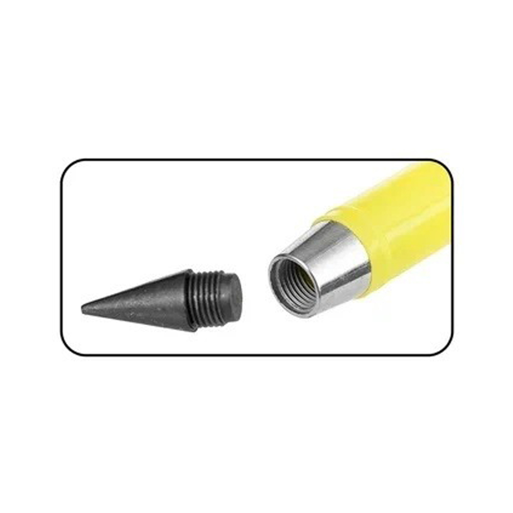 Карандаш вечный, чернографитный, Basir, серия "Единорог пончик", с фигуркой на корпусе