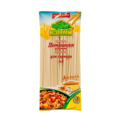 Лапша Кэмми для гарнира длинная №5 250 гр
