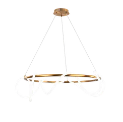 KT871-DW-100 BRASS (1) Люстра (NW)