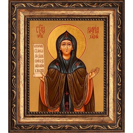 Мария Хиданская Святая блаженная. Икона на холсте.