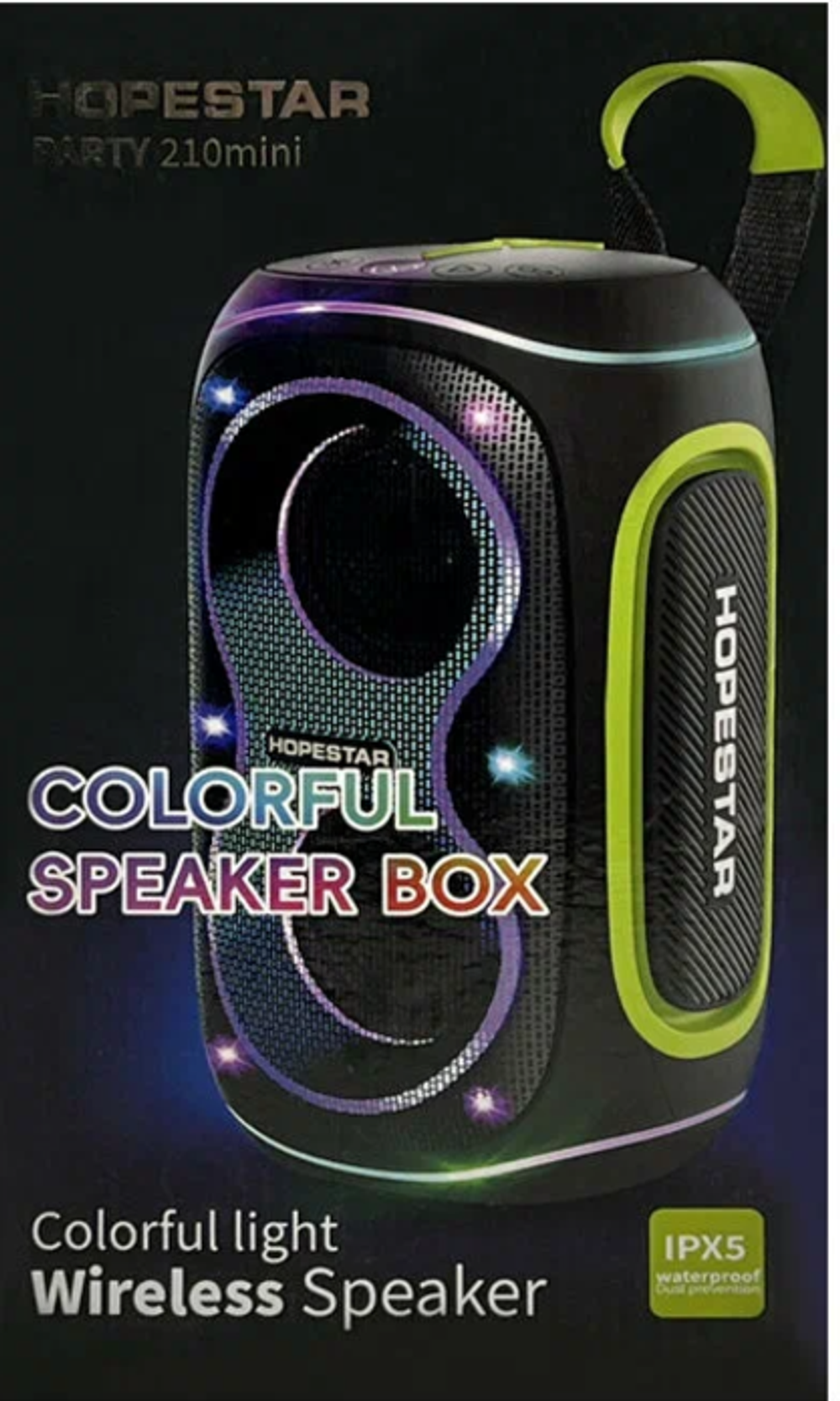 Портативная колонка Hopestar Party 210mini, 30Вт,черный