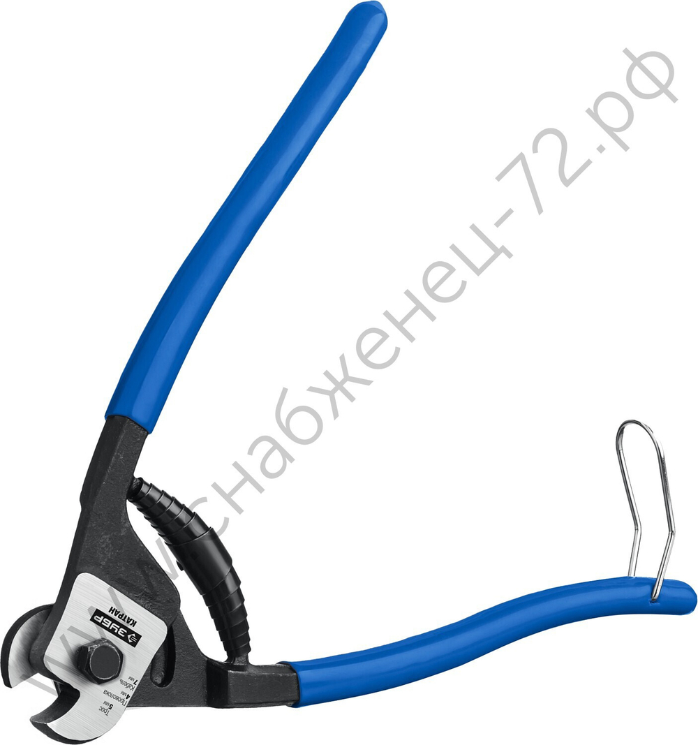 ЗУБР Катран 200 мм, Цельнокованый тросорез, Профессионал (23346)