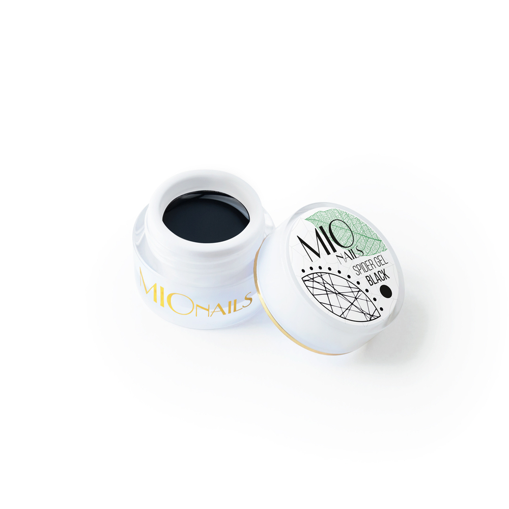 Паутинка гель-краска MIO NAILS - Black, 5гр