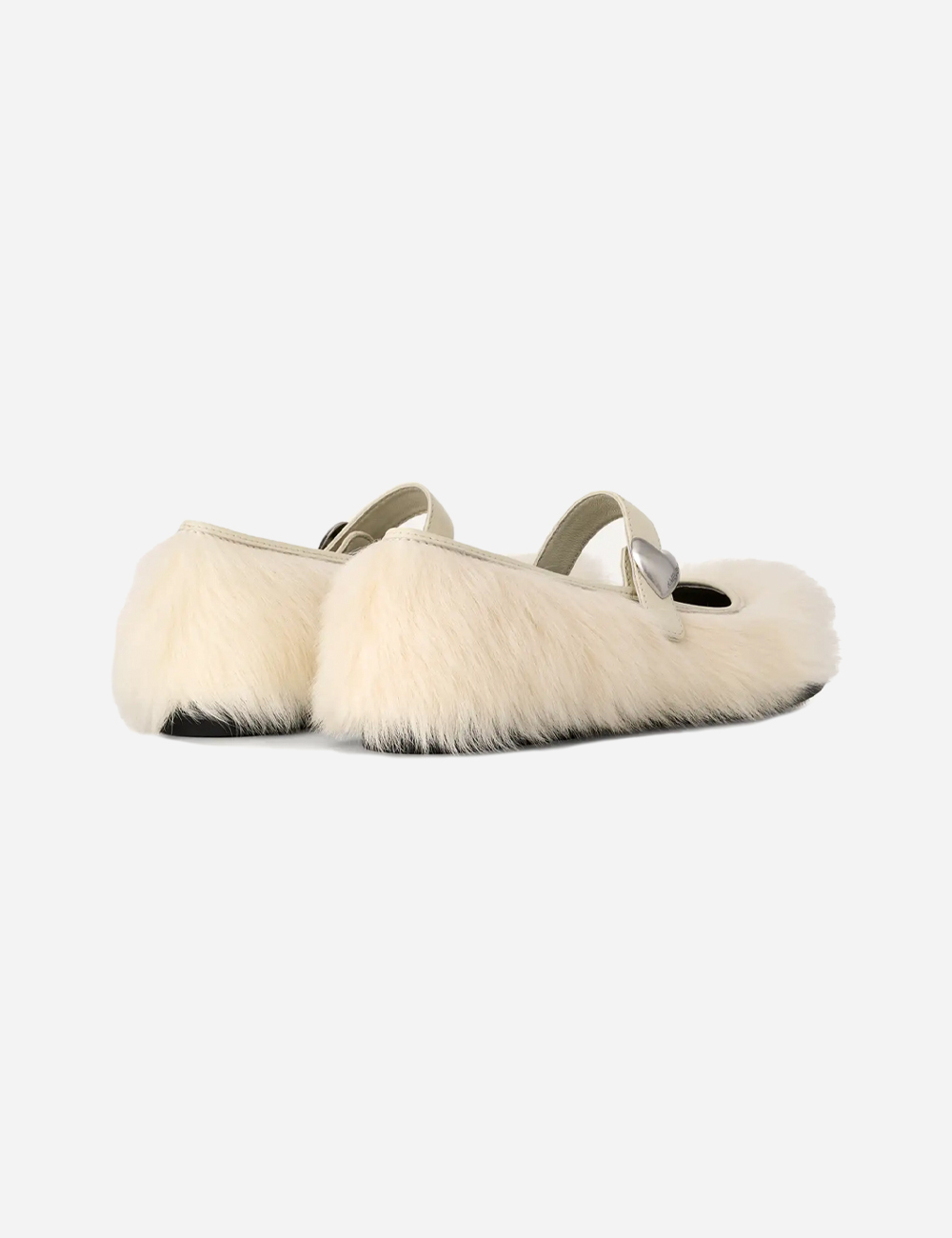 AMBUSH x UGG Mary Jane White Fur (1172910-WHT)