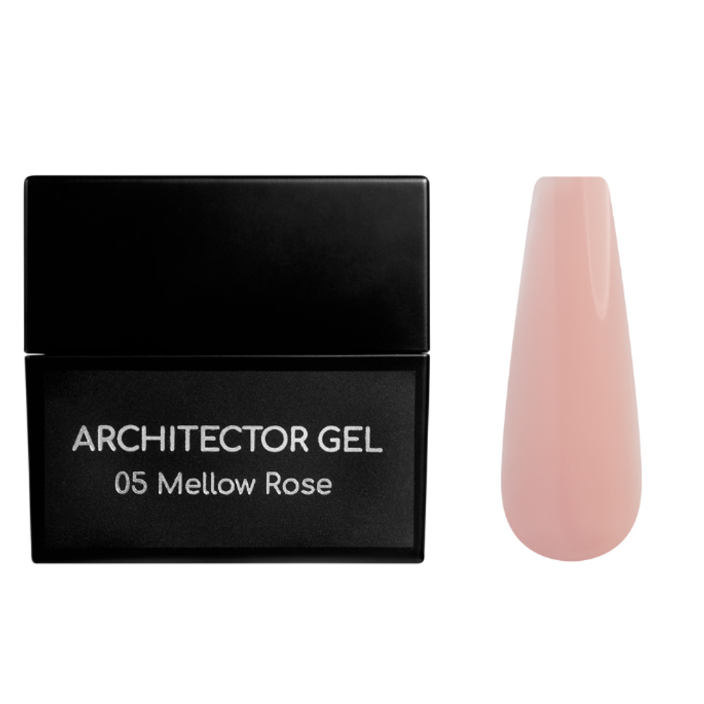 Irisk Architector Gel Jelly - Тиксотропный гель желе Mellow Rose для ногтей, 15г