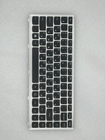 Клавиатура для ноутбука Lenovo U410 раскладка - русская, без подсветки, серая (25208845), оригинал