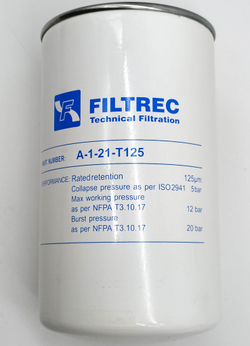 Фильтр гидравлический  FILTREC A-1-21-T125