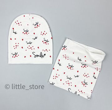 Комплект двухслойный (плотный), Молочный