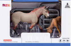 Игровой набор Masai Mara Мир лошадей: Американская лошадь и жеребенок