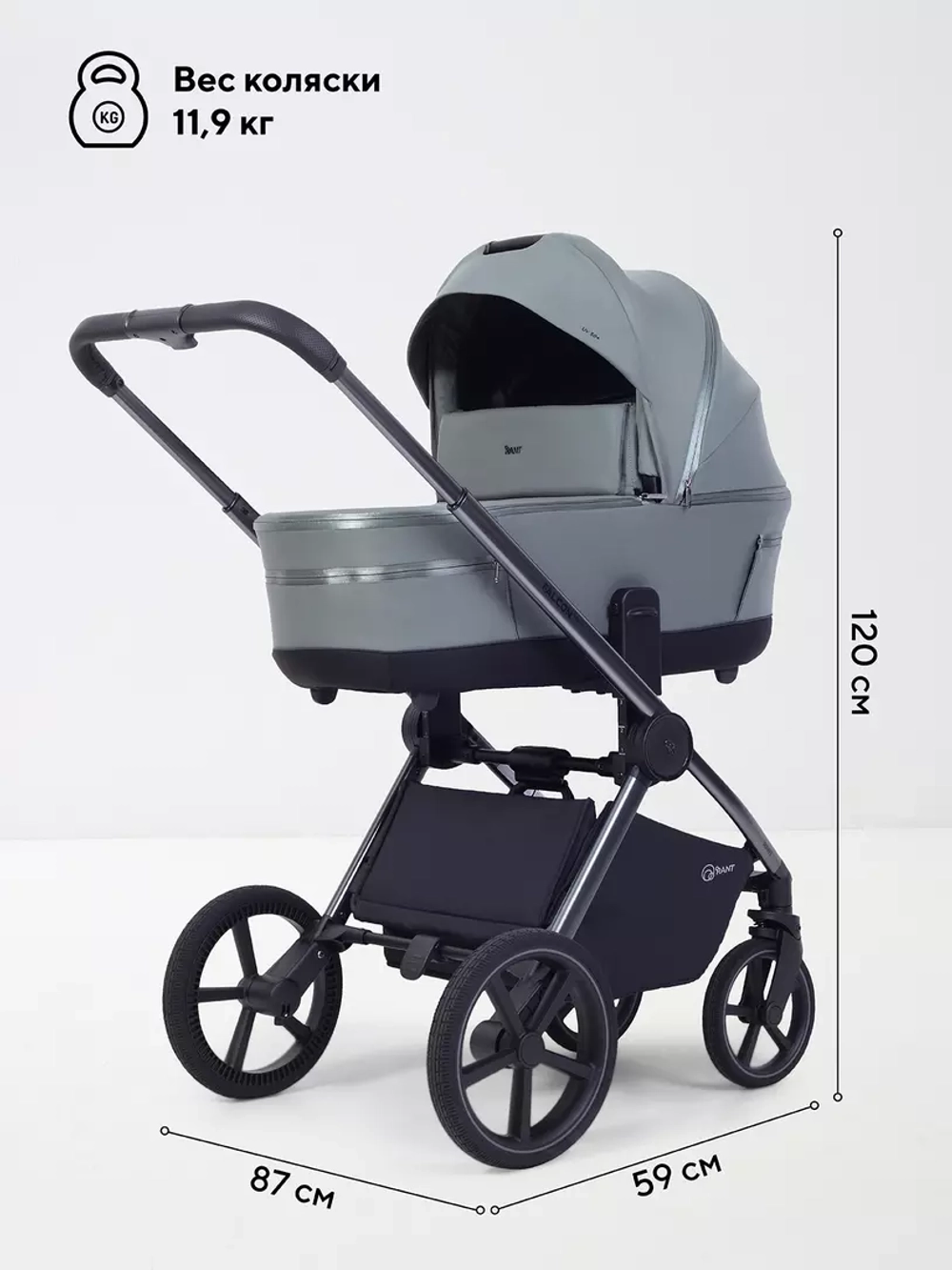 Коляска 2 в 1 Rant Falcon Soft Therm