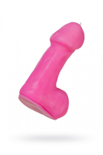 Свеча Pecado Пенис средний розовая 47 г