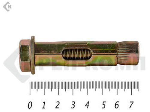 Анкер болт болтом м12 16х 75 (5шт)