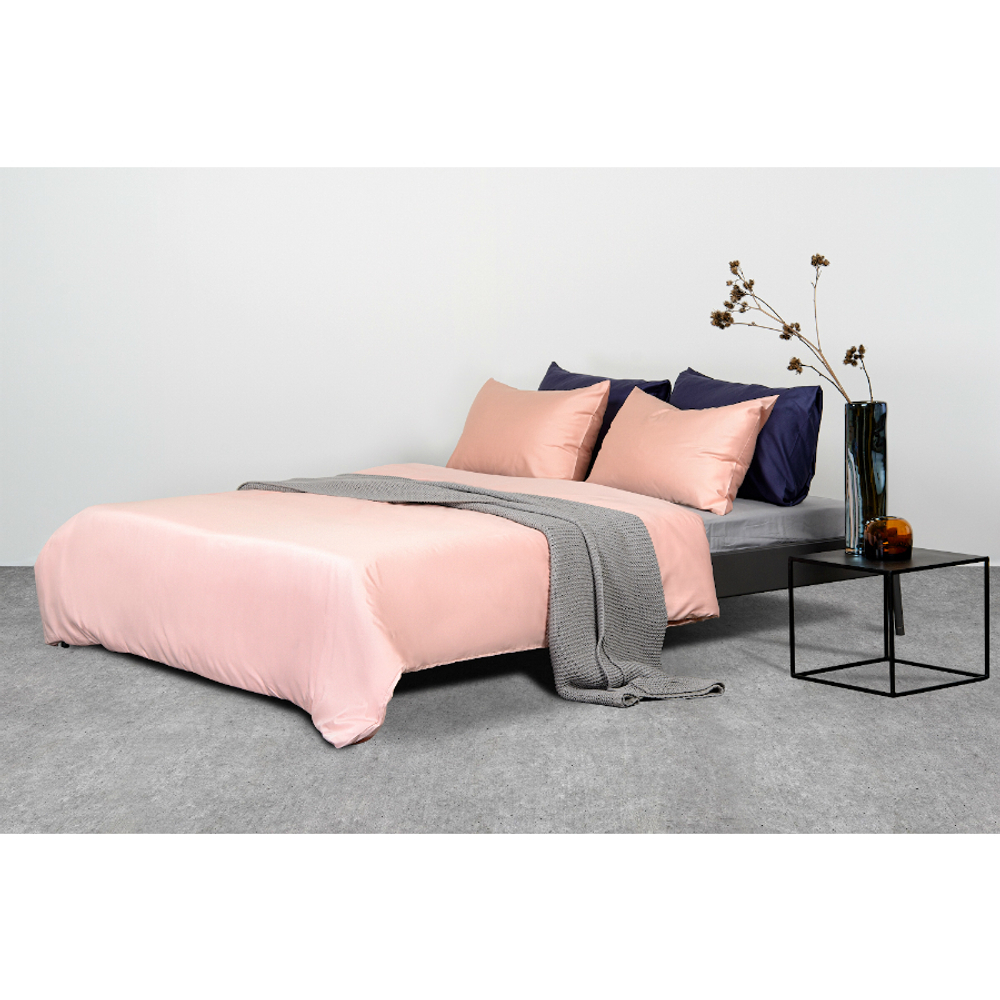 Постельное белье 1.5 спальное Tkano Essential пыльная роза