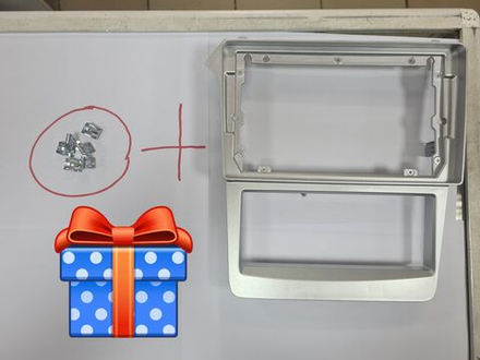 Переходная рамка для автомагнитолы на дэу нексия/ Daewoo Nexia