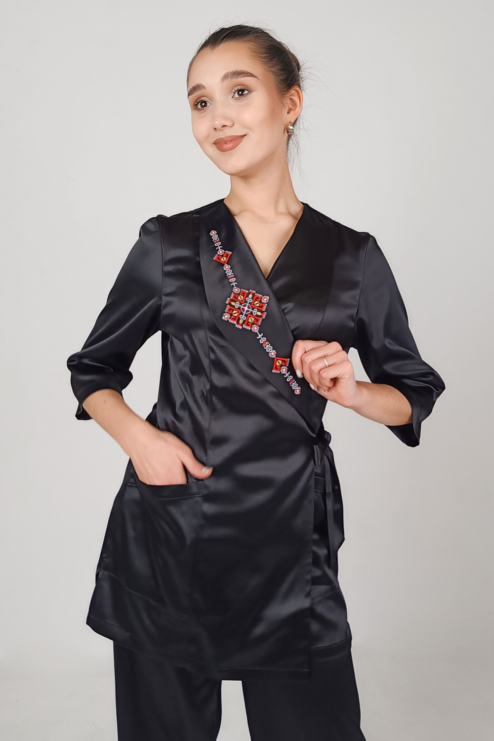 Блузка с чувашской вышивкой