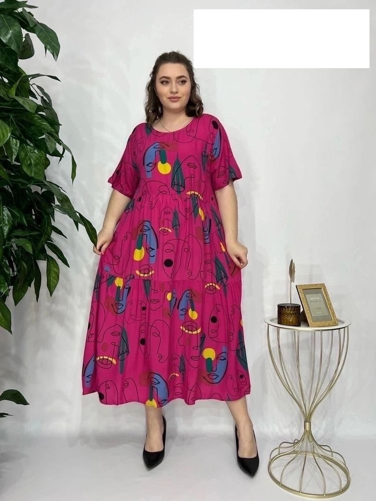Платье Женское 14001 &quot;Однотонный Кимоно&quot; №1