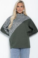 Блуза Нелли (хаки) Б11251 LT Collection