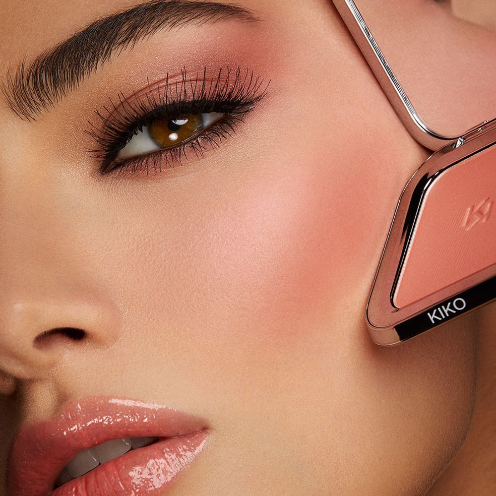 Стойкие пудровые румяна KIKO Milano Unlimited Blush - 08