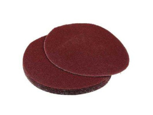 Круг наждачный шлифовальный с липучкой  Р80*D125мм Ермак (10шт/уп)(200уп/кор)