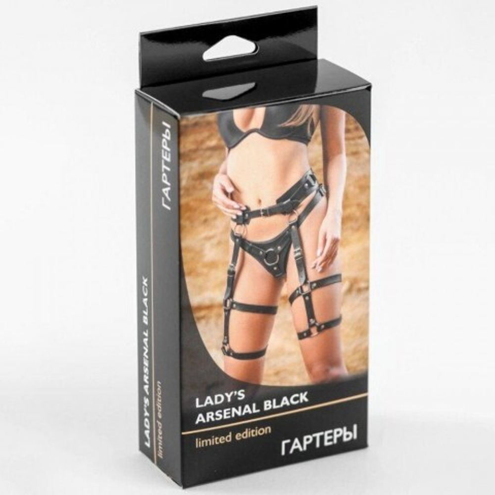 Гартеры Lady's Arsenal Black
