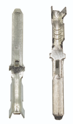 Клемма Папа 2108-09  2,8-(0,5-1,5 сеч пров) луженая с монтажным усиком МАЯК  МШ-28-0,5-1,5 (уп100шт)