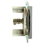 Розетка телевизионная 1-местная (механизм), 75 Ом, 5-862МГц, серия Катрин, графит, GLS00-7108-06 49419