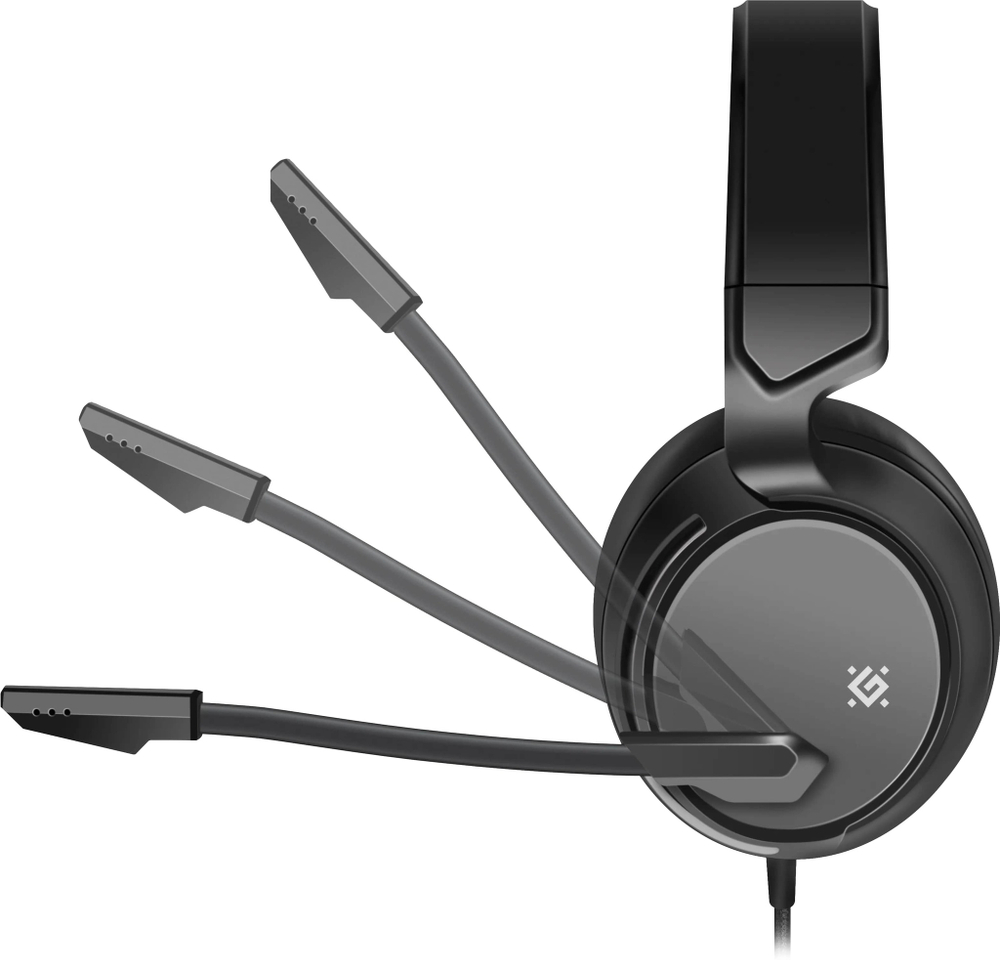 Гарнитура Defender Shadow (2x3.5 Jack 3pin) Black
