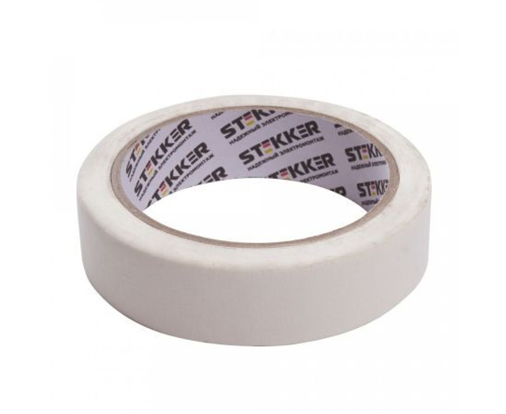 Малярная лента 36 мм, длина 25 м, на бумажной основе, белый, INTP7-36-25