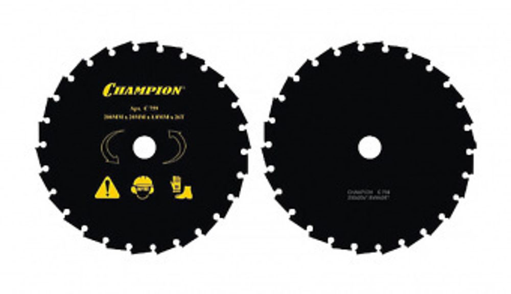 Полотно CHAMPION С5109 с долотообразными зубцами 26/200/20
