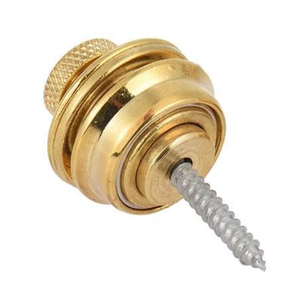 Крепёж ремня гитары стреплок золотистый