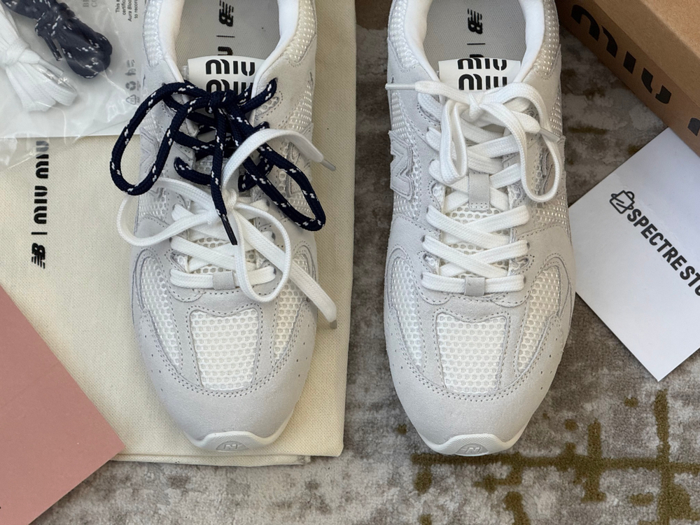 New Balance x Miu Miu 530 SL White (Сетка)