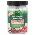 Irwin Naturals, яблочный уксус + жевательные таблетки для поддержания метаболизма, со вкусом яблока, 40 жевательных таблеток (500 мг в 1 таблетке)