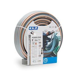 Шланг для полива GF GF80007101 POWER STAR ПВХ армированный садовый диаметр 12,5 мм (1/2 ) длина 25 м | Шланги Green Apple