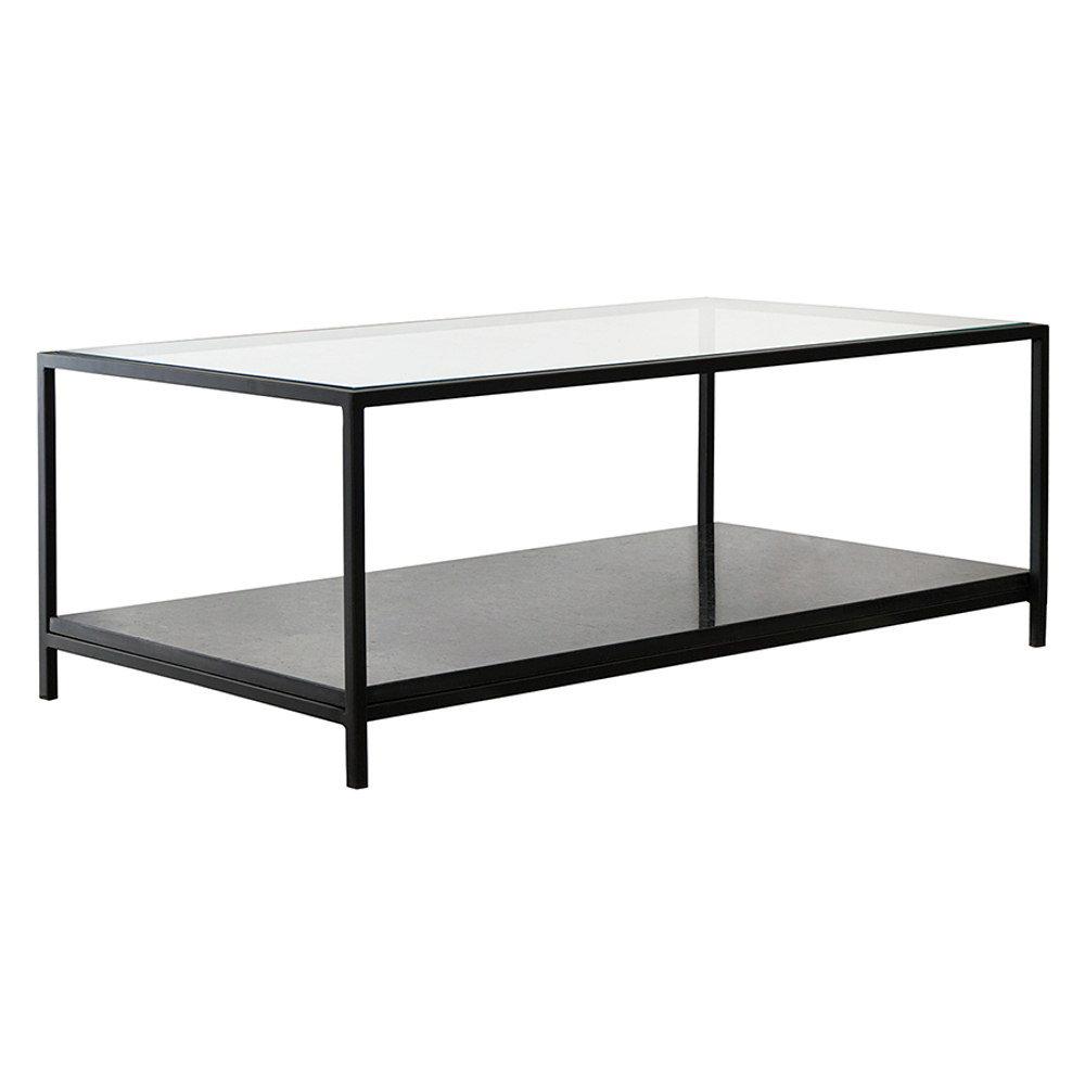 Столик журнальный Bergenson Bjorn Mayen, 100х50 см, черный