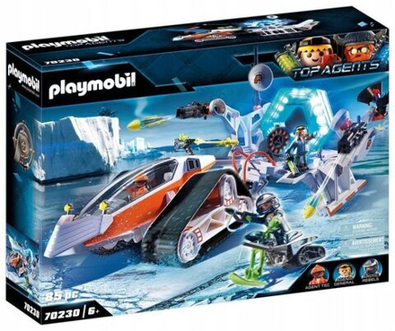 Конструктор Playmobil Top Agents 70230 гусеничный автомобиль